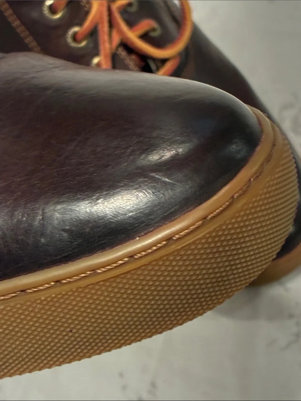 SPERRY GOLD CUP TOP SIDE BROWN LEATHER MENS 11.5M SHOES